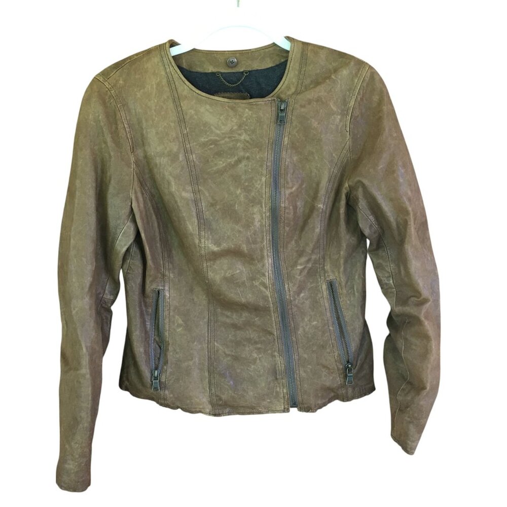 Banana Republic Brown Leather Jacket